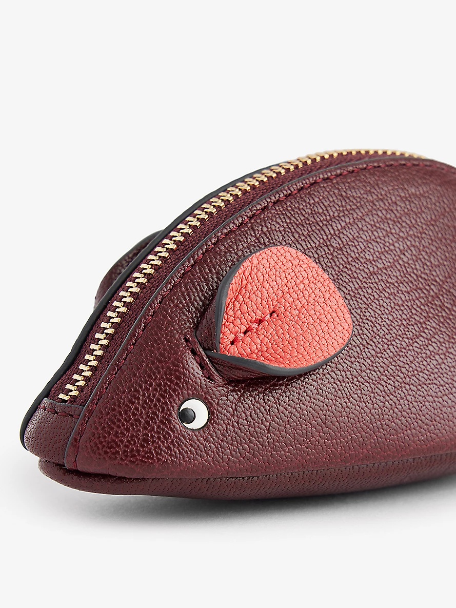 Mouse leather coin purse - 2