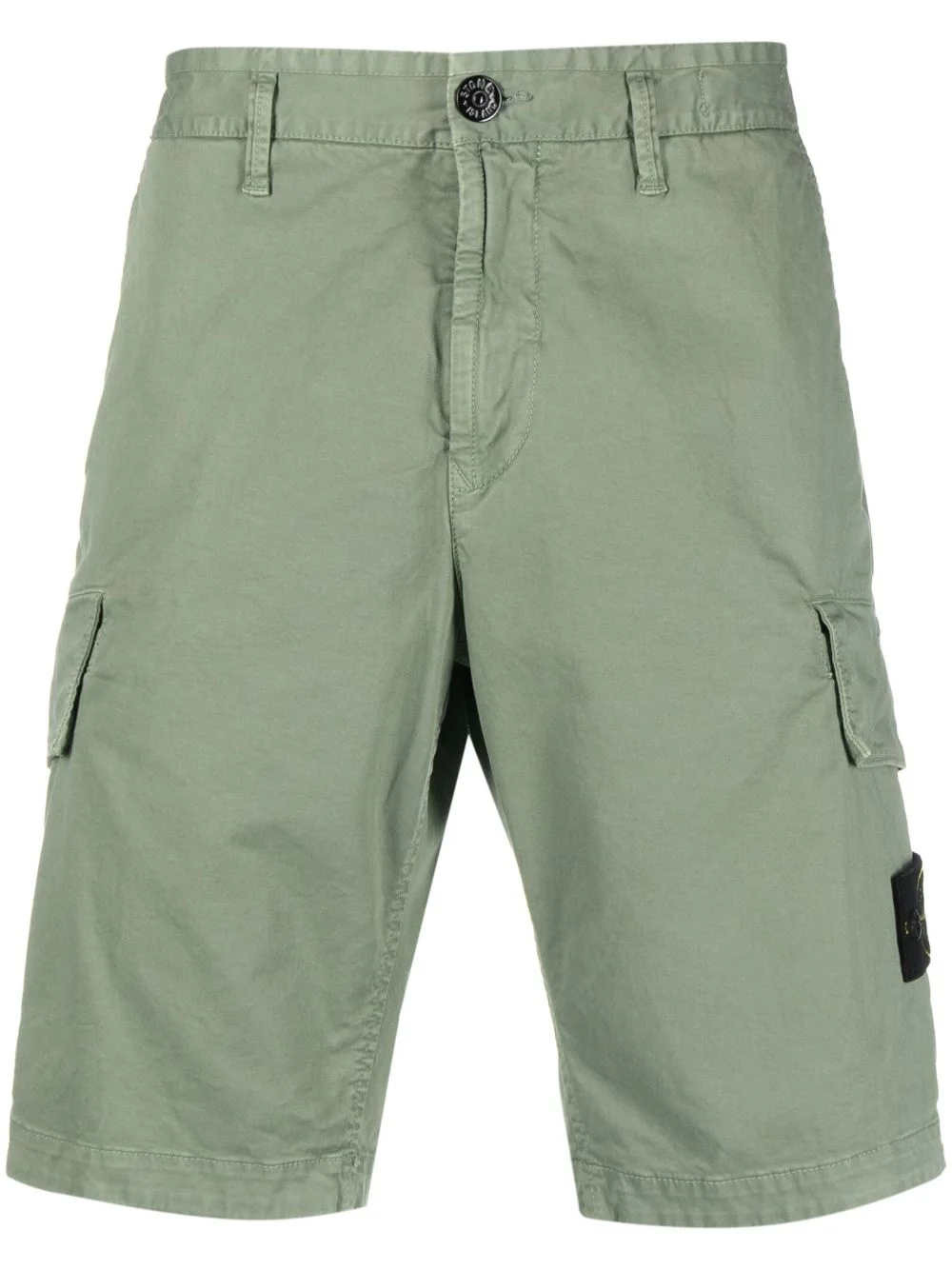 compass-motif cargo shorts - 1