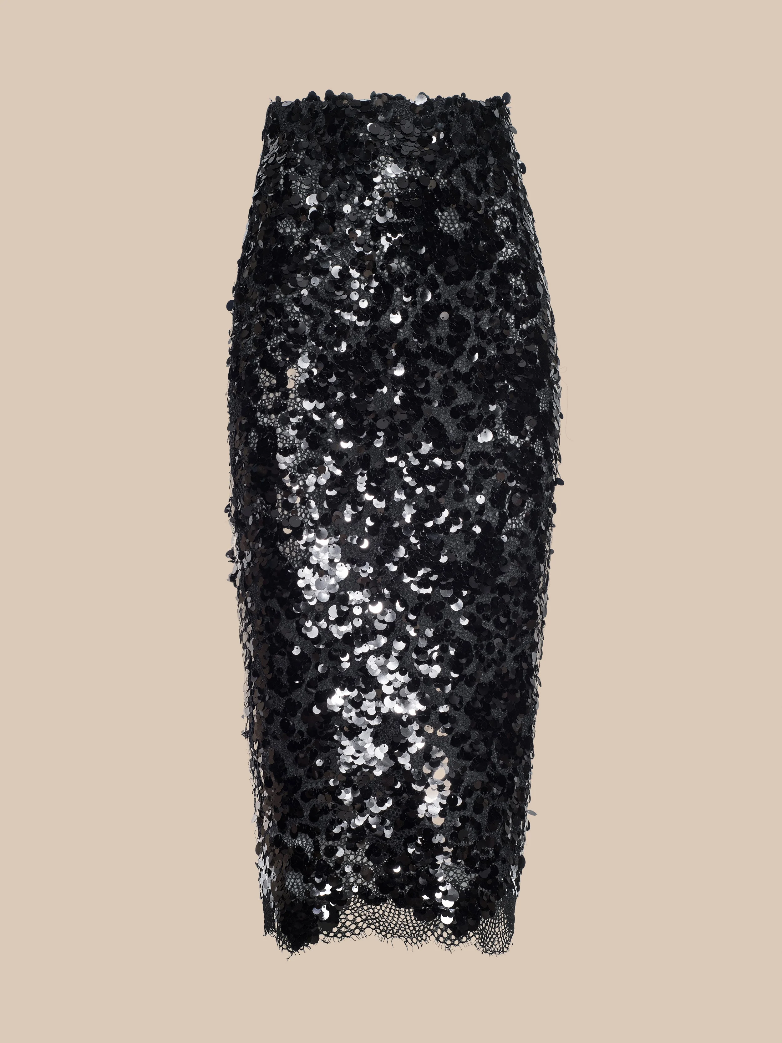 Makena Sequin Pencil Skirt - 1