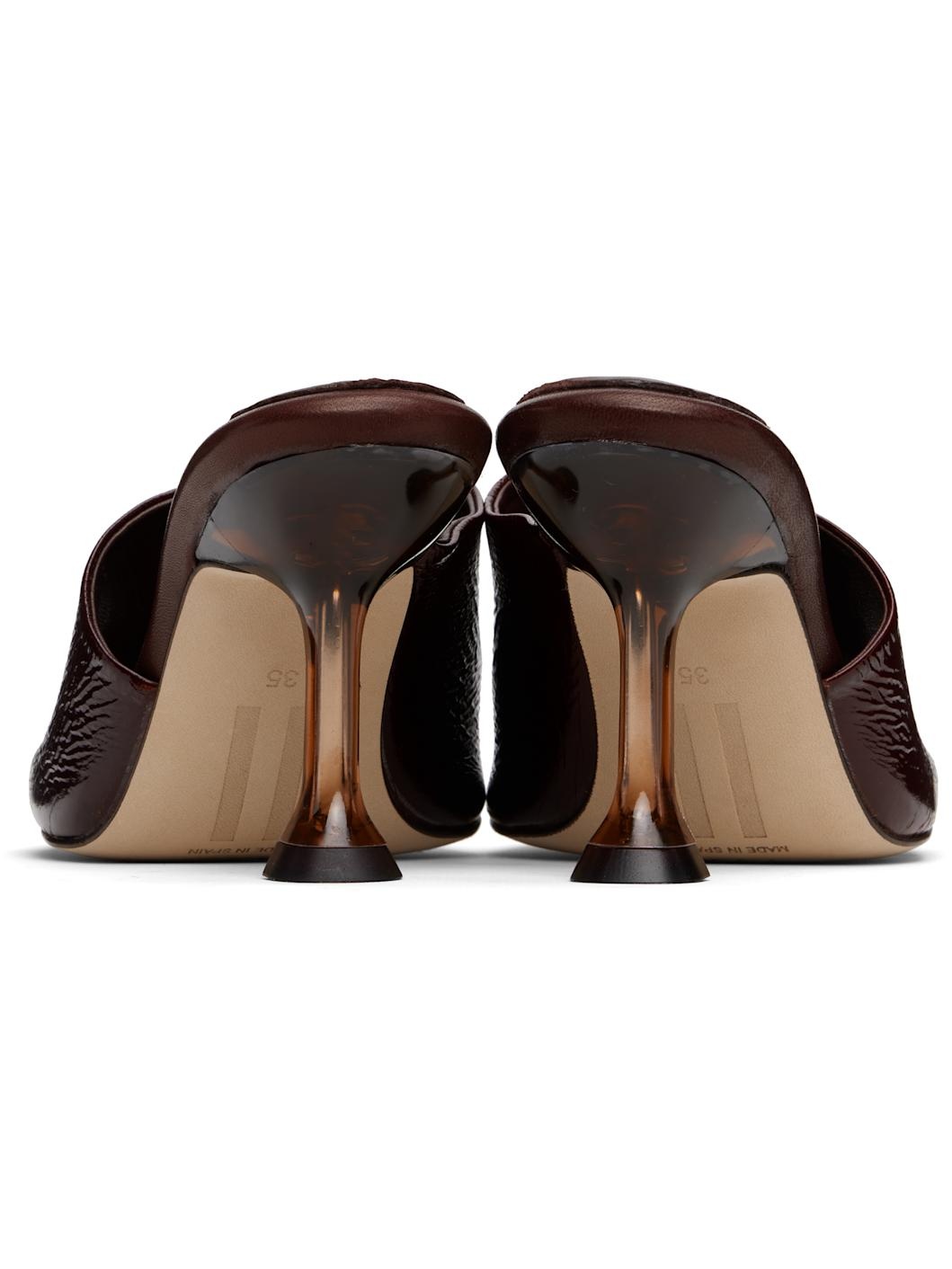 Brown Miri Mules - 2