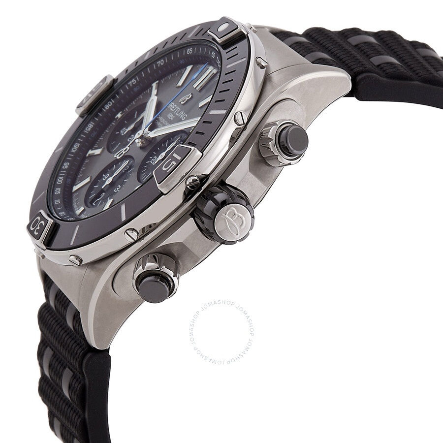 Breitling Chronomat B01 44 Chronograph Automatic Black Dial Men's Watch EB0136251M1S1 - 2