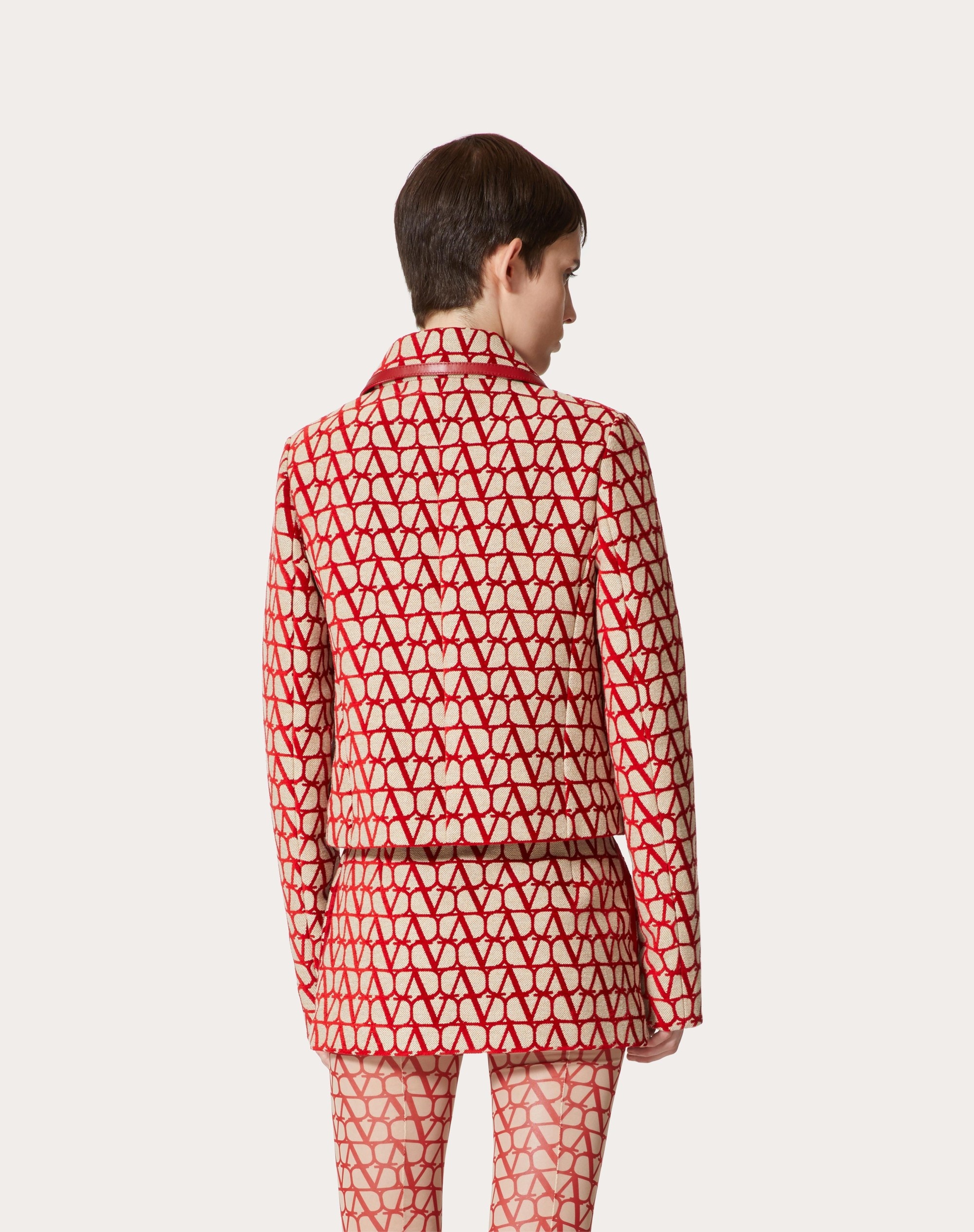 VLOGO JACQUARD LIGHT JACKET - 4