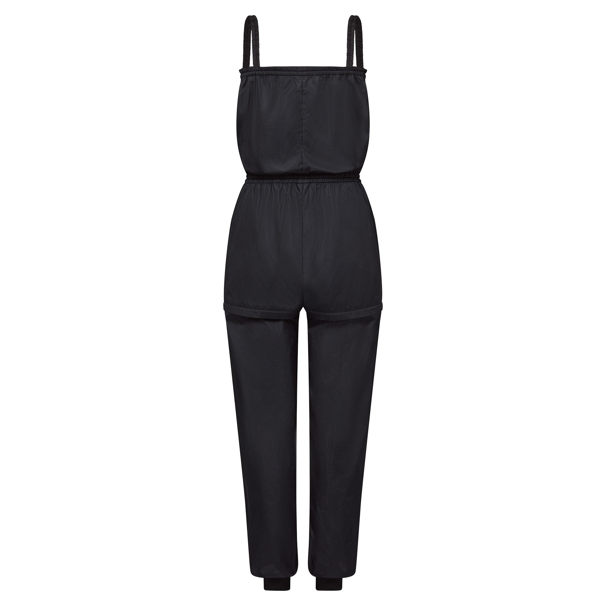Square Neck Zip-Off Jumpsuit - 3