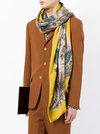 Etro paisley-print scarf outlook