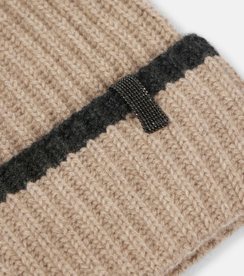 embellished cashmere beanie 3