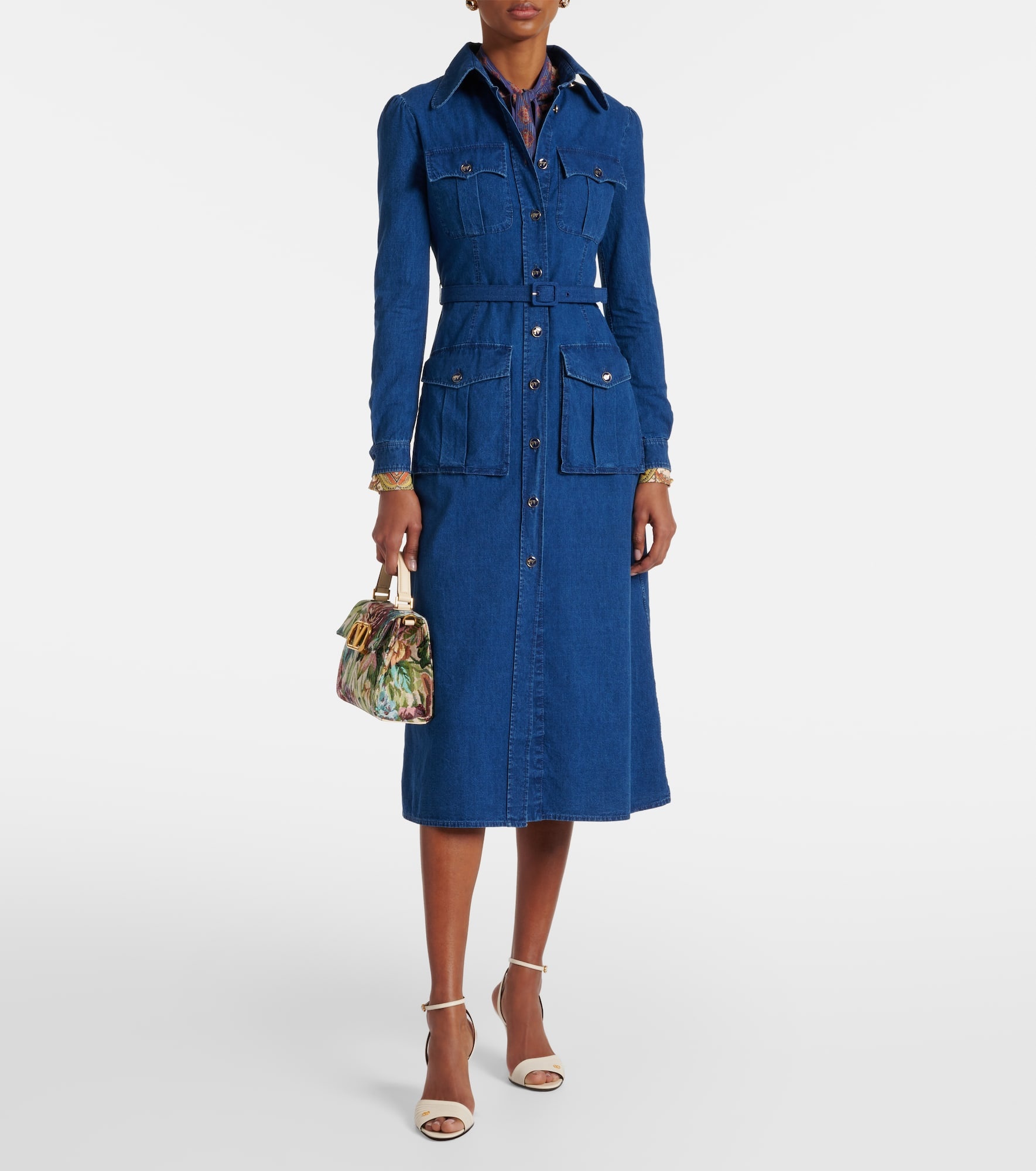 Denim shirtdress - 2