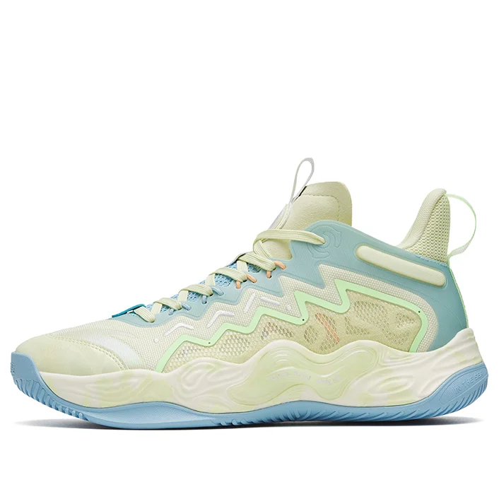 ANTA Magic Cement Outfield Basketball Shoes 'Green Blue' 912321610S-1 - 1