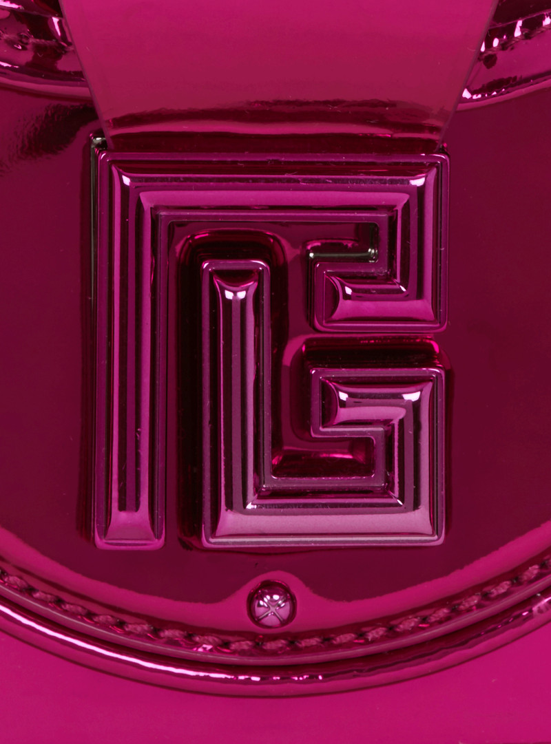 Blaze Pouch in mirror-effect leather 7