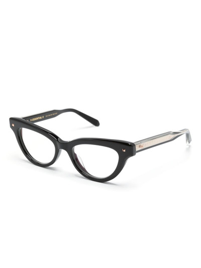 Valentino V-Essential II cat-eye glasses outlook