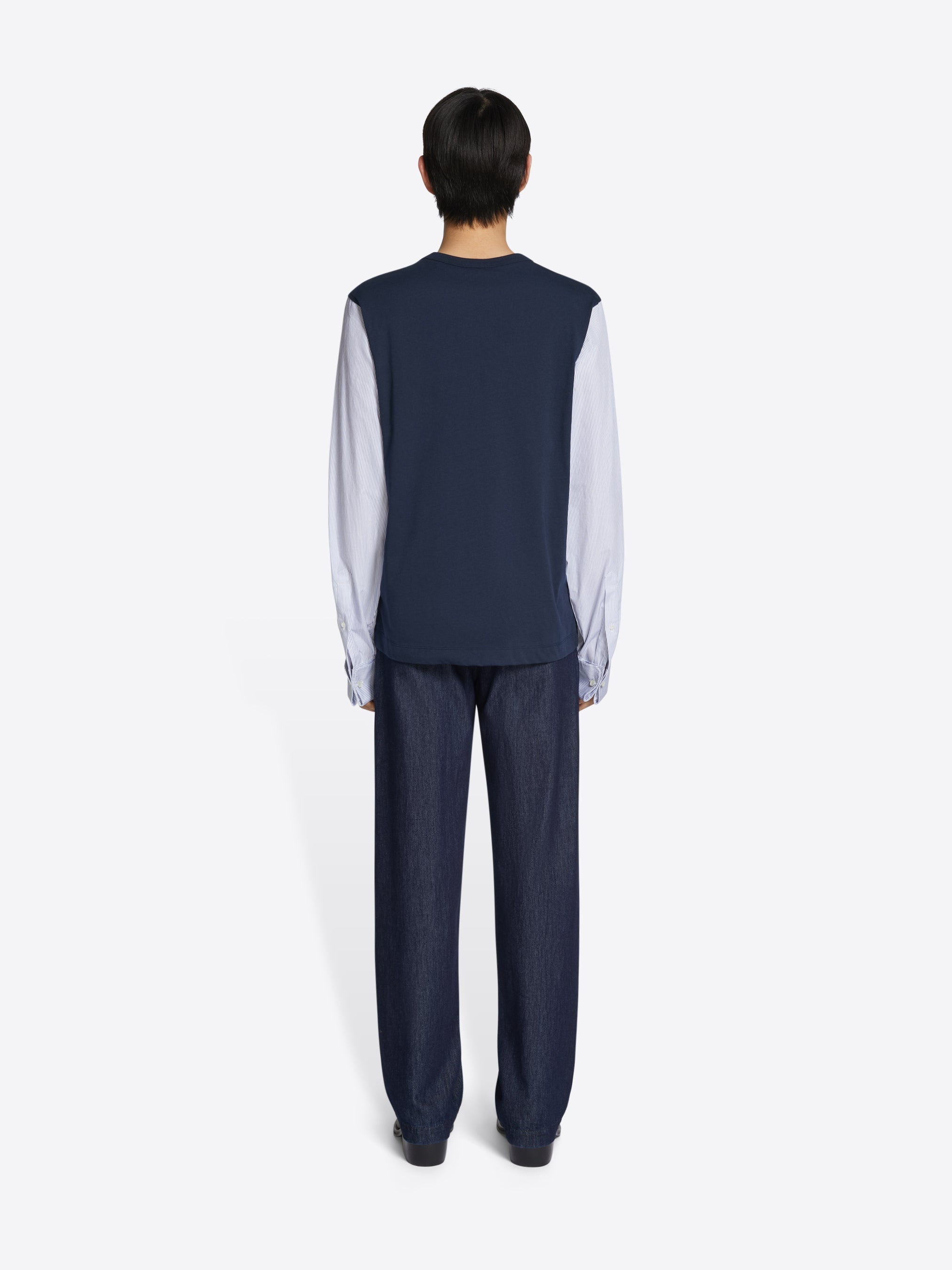 CUFFED SLEEVE TEE - 4