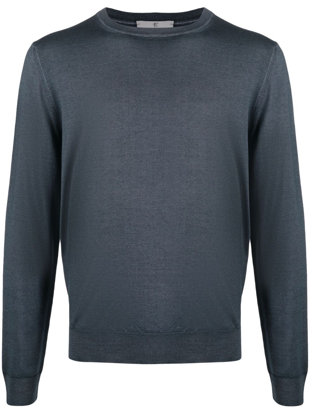 crew-neck knit jumper - 1