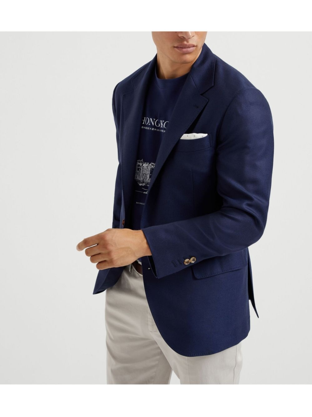 single-breasted blazer - 6