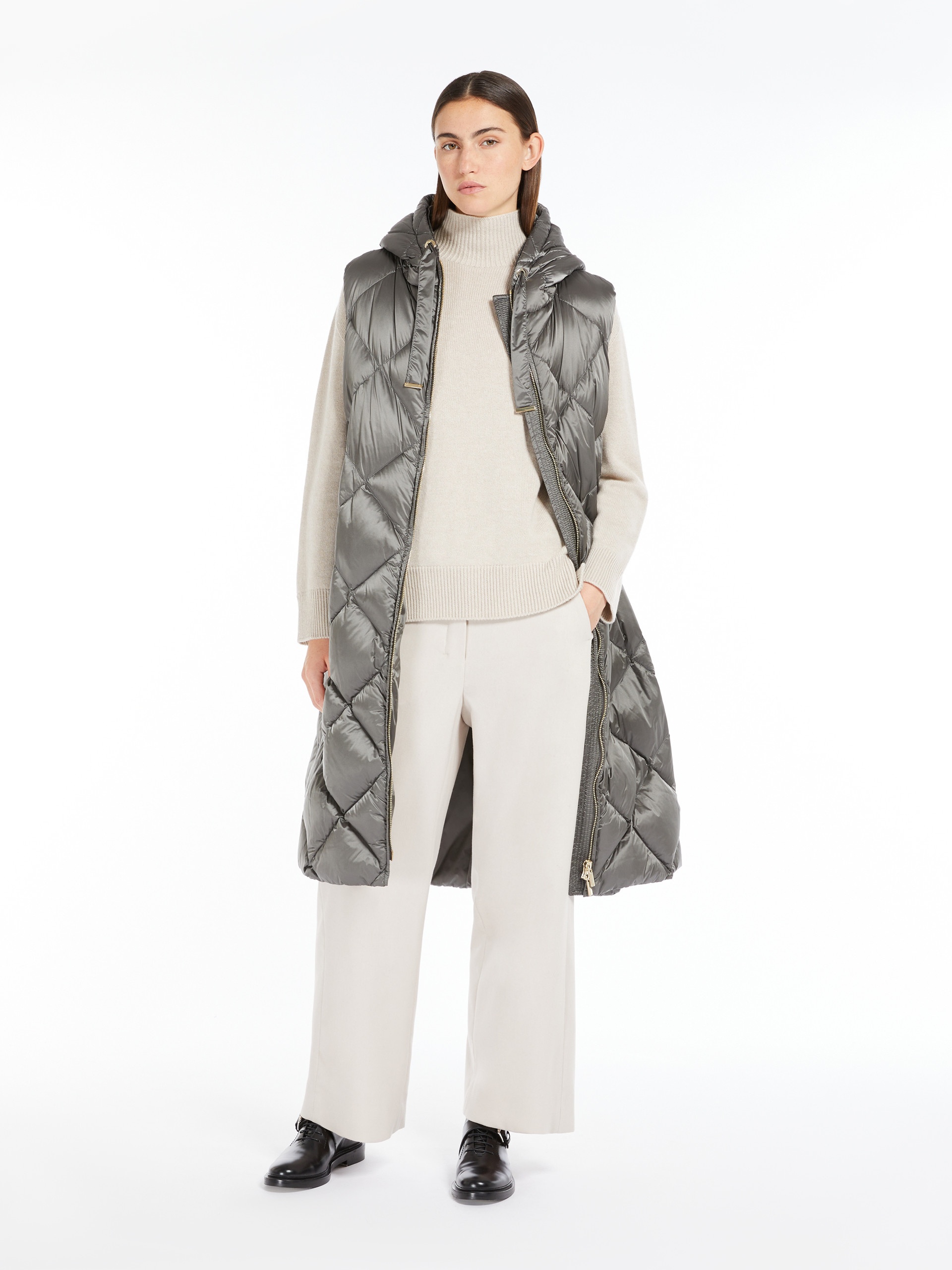 TREGIL Water-repellent midi gilet - 2