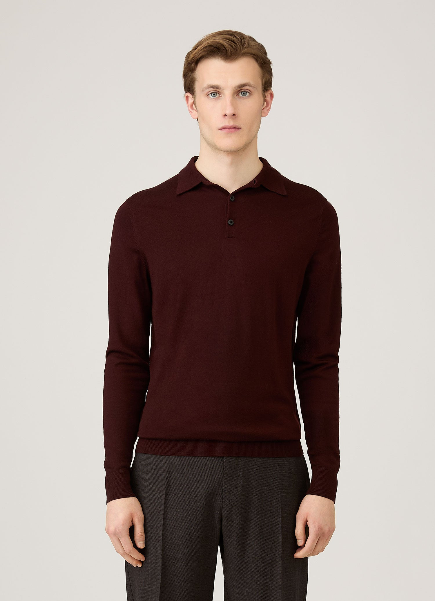 Extra‑Fine Merino Polo Shirt - 2
