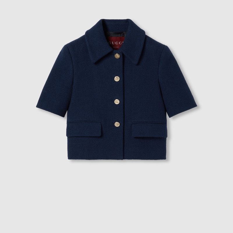 Cotton tweed jacket 1