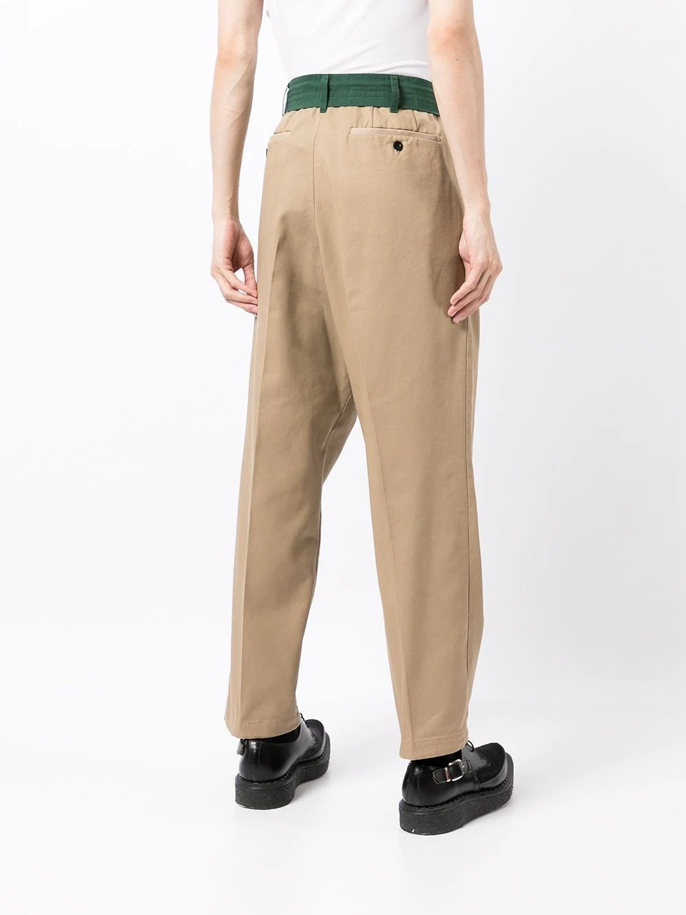 chino x grosgrain pants - 4