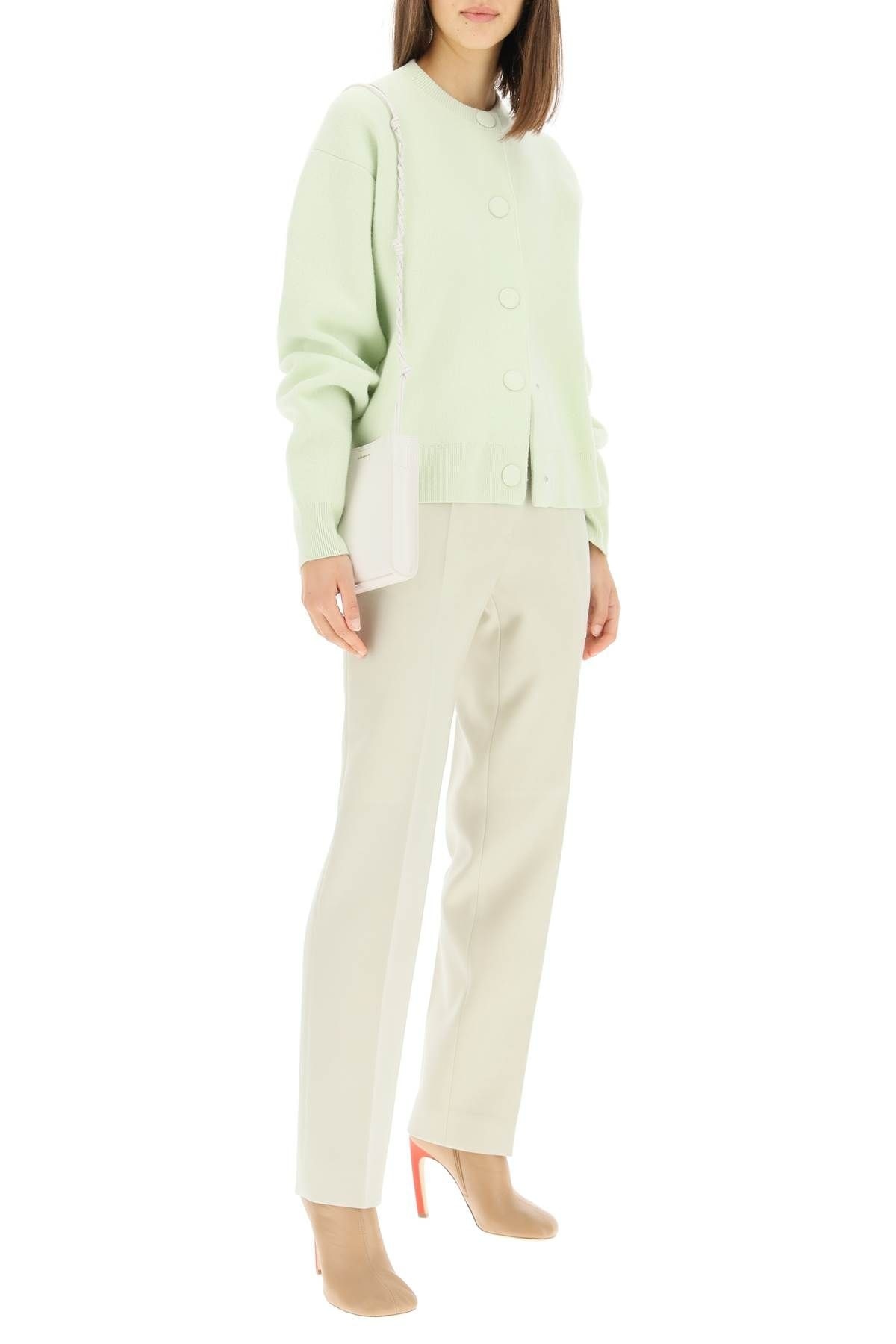 WOOL TWILL TROUSERS - 2