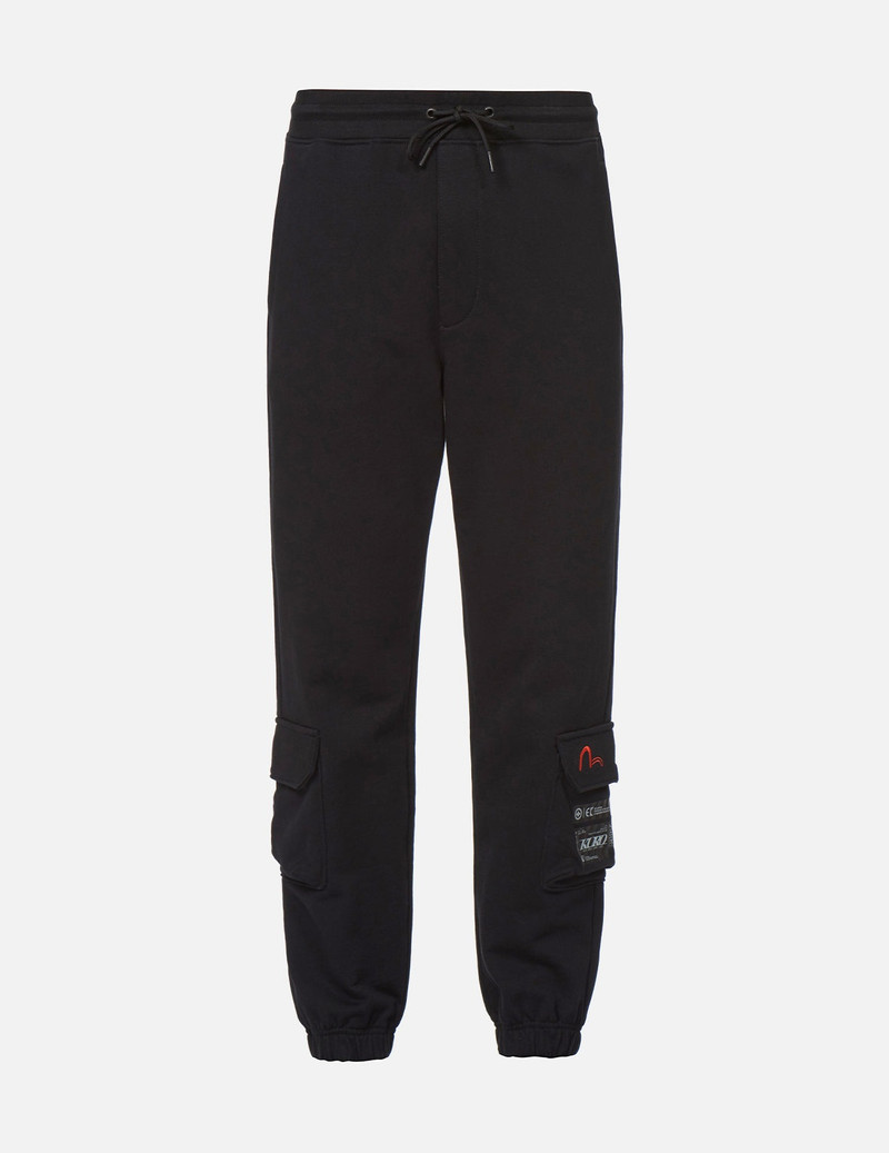 Eclipse Seagull Print Cargo Sweatpants 8