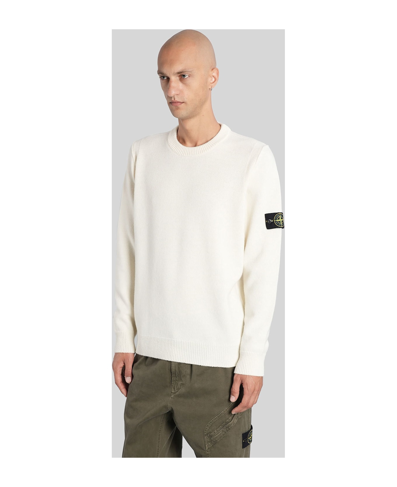 Knitwear In White Wool - 4