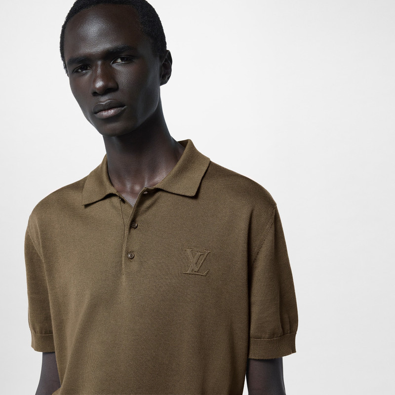 Cashmere And Cotton Blend Short-Sleeved Polo 4