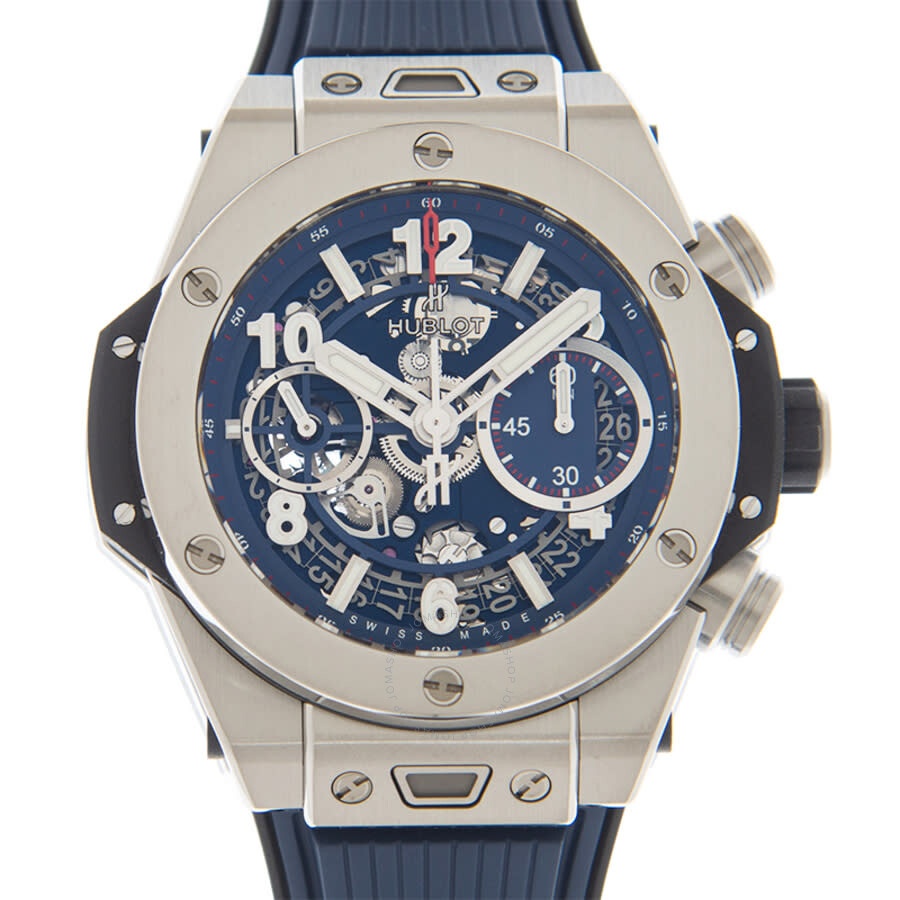 Hublot Big Bang Unico Titanium Chronograph Automatic Blue Dial Men's Watch 441.NX.5179.RX - 2