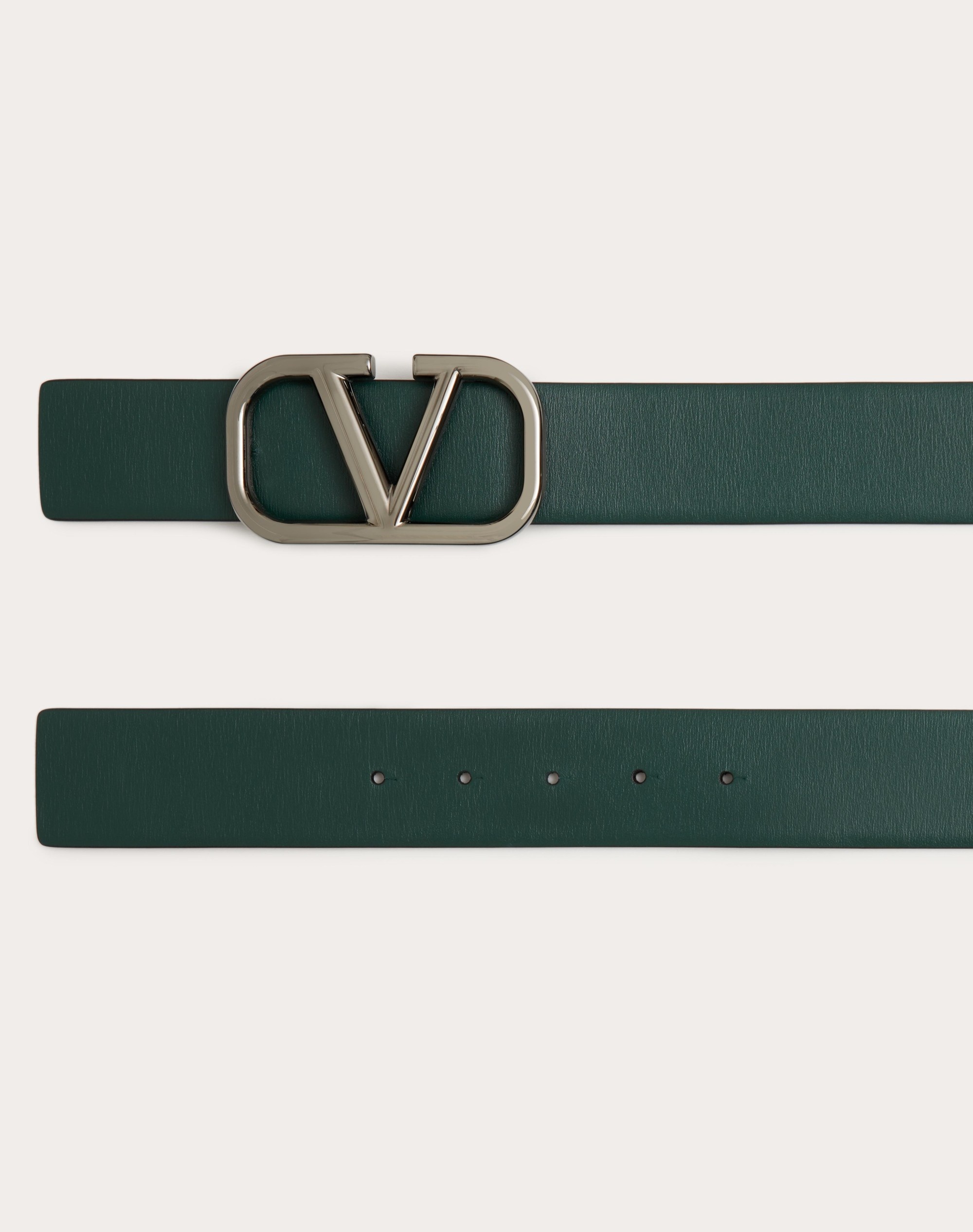 VLOGO SIGNATURE CALFSKIN BELT 40 MM - 3