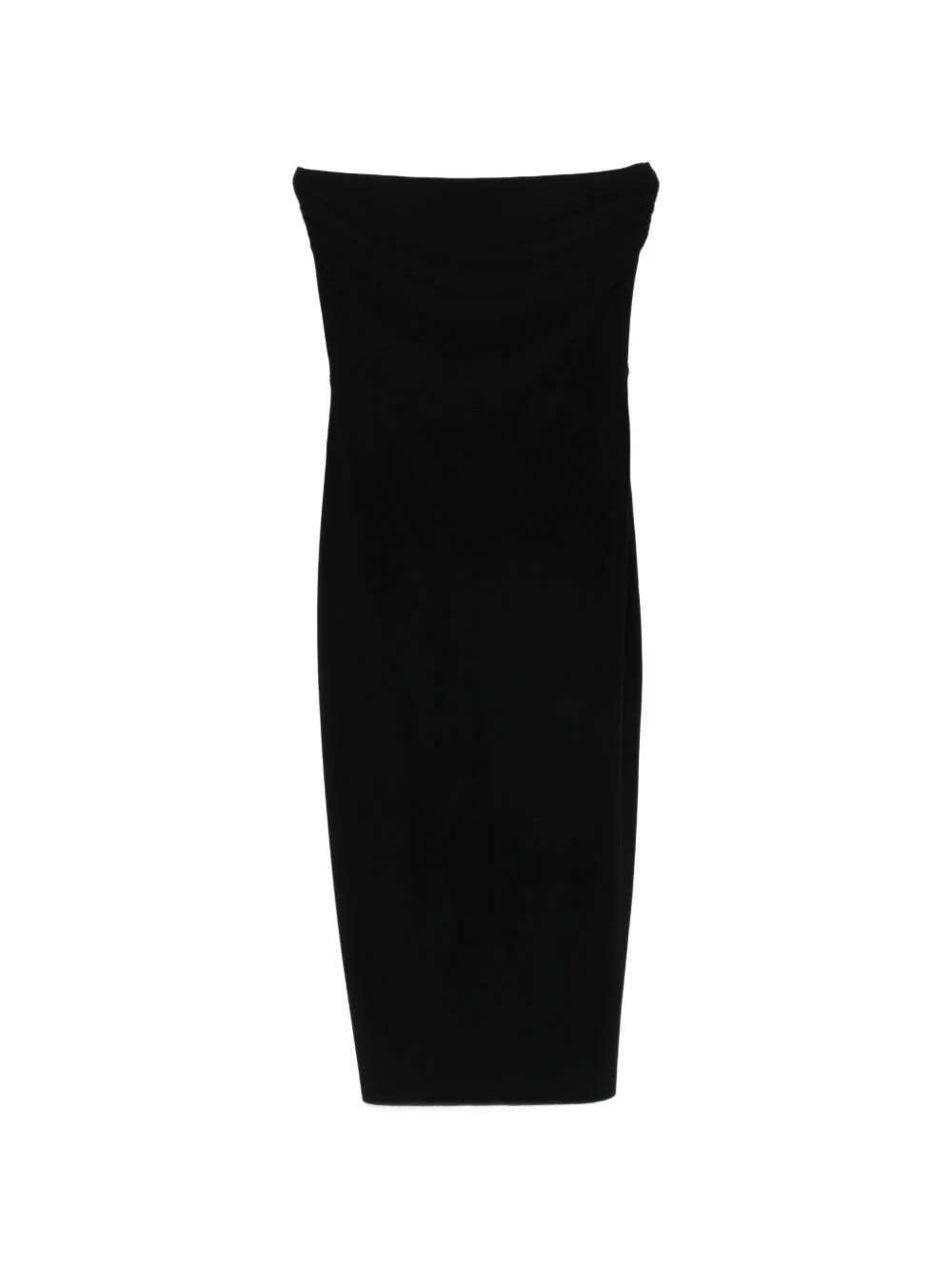 Strapless midi dress - 1