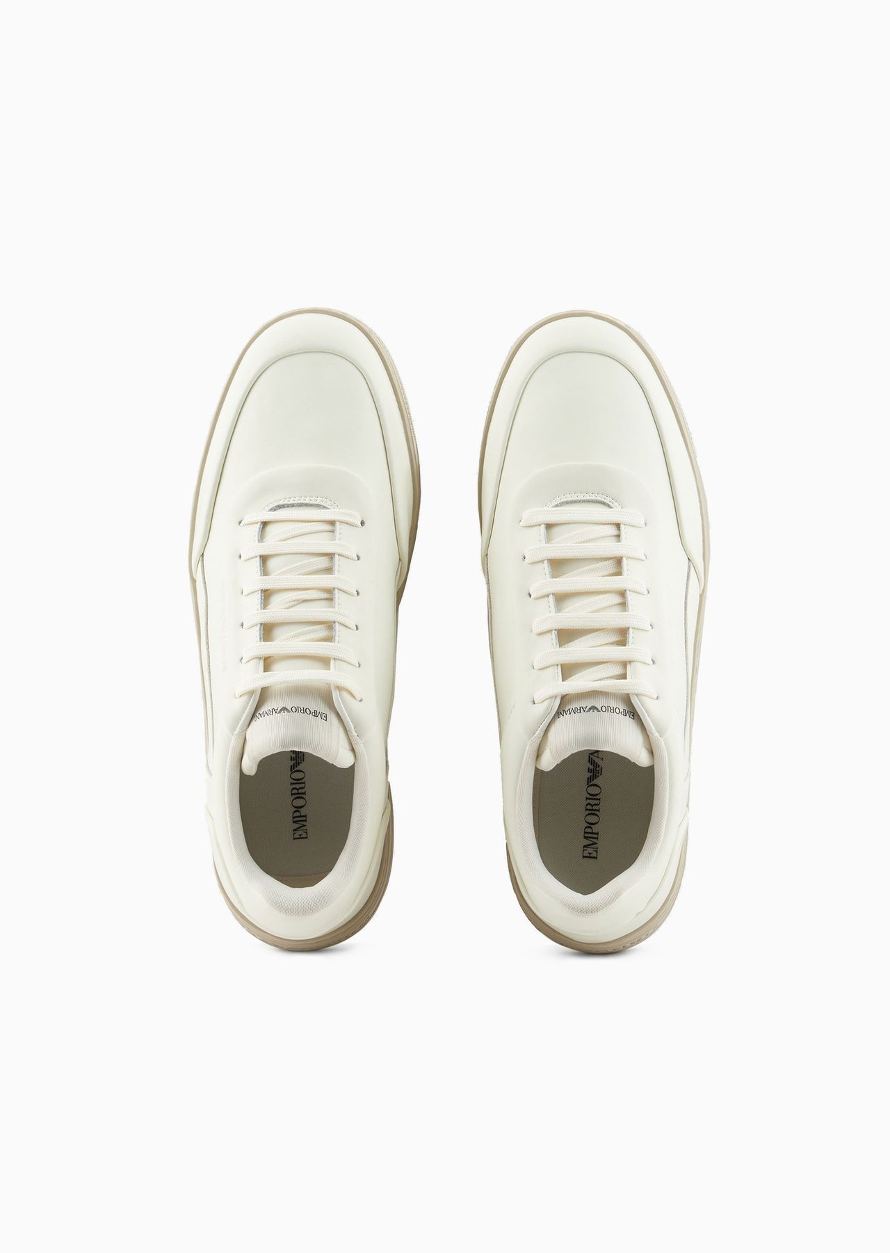 Leather sneakers with side logo - 3