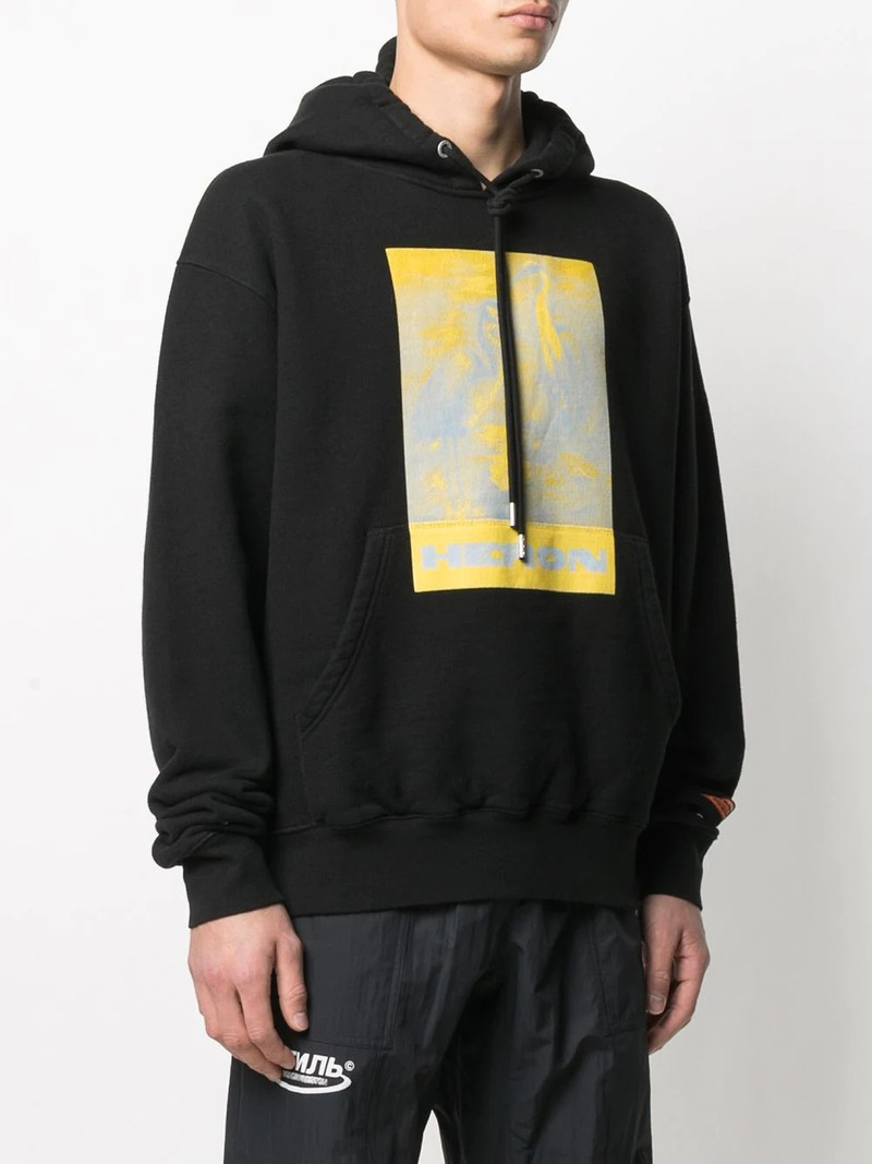 Litho organic cotton hoodie 3