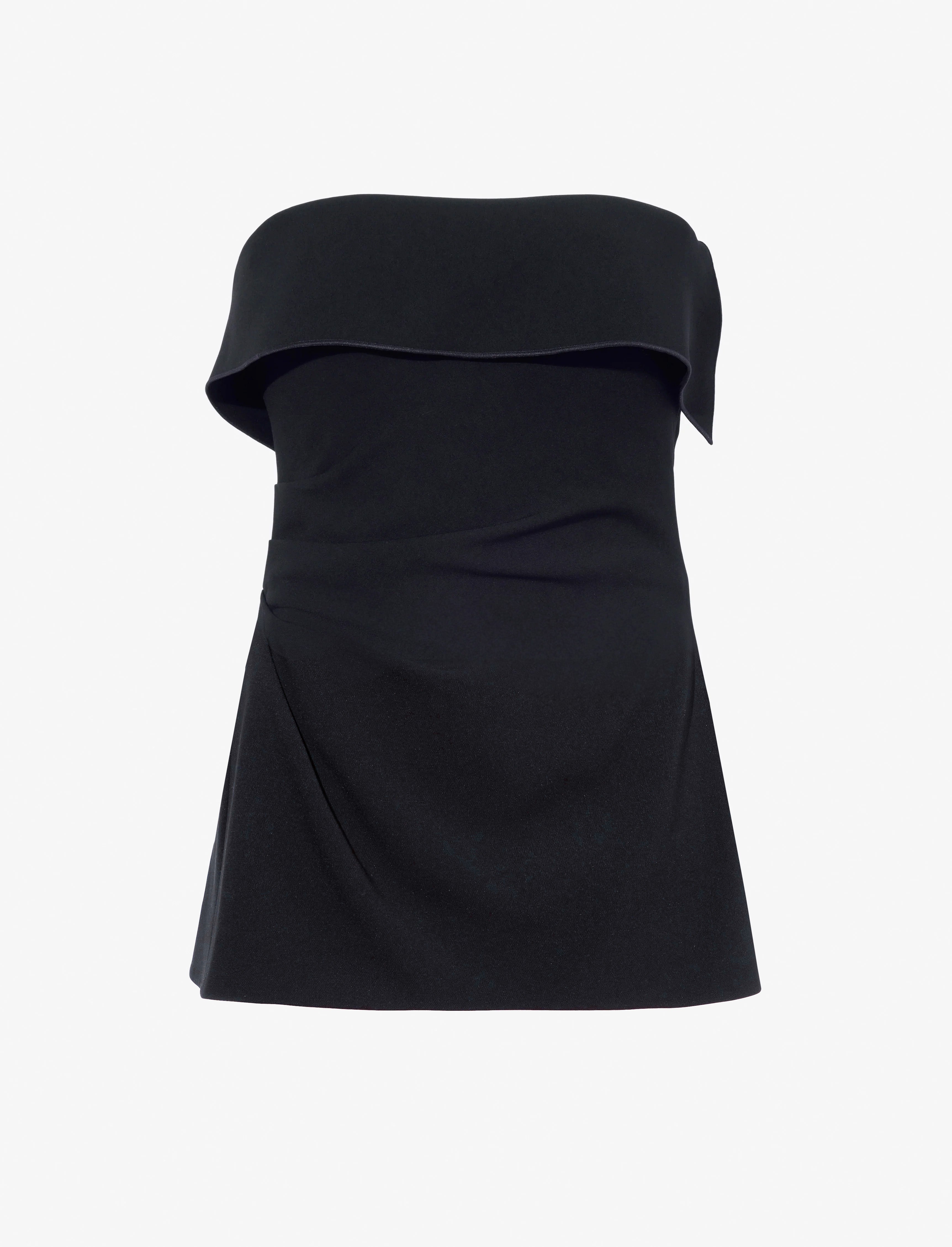 Felicity Top in Matte Viscose Crepe - 1