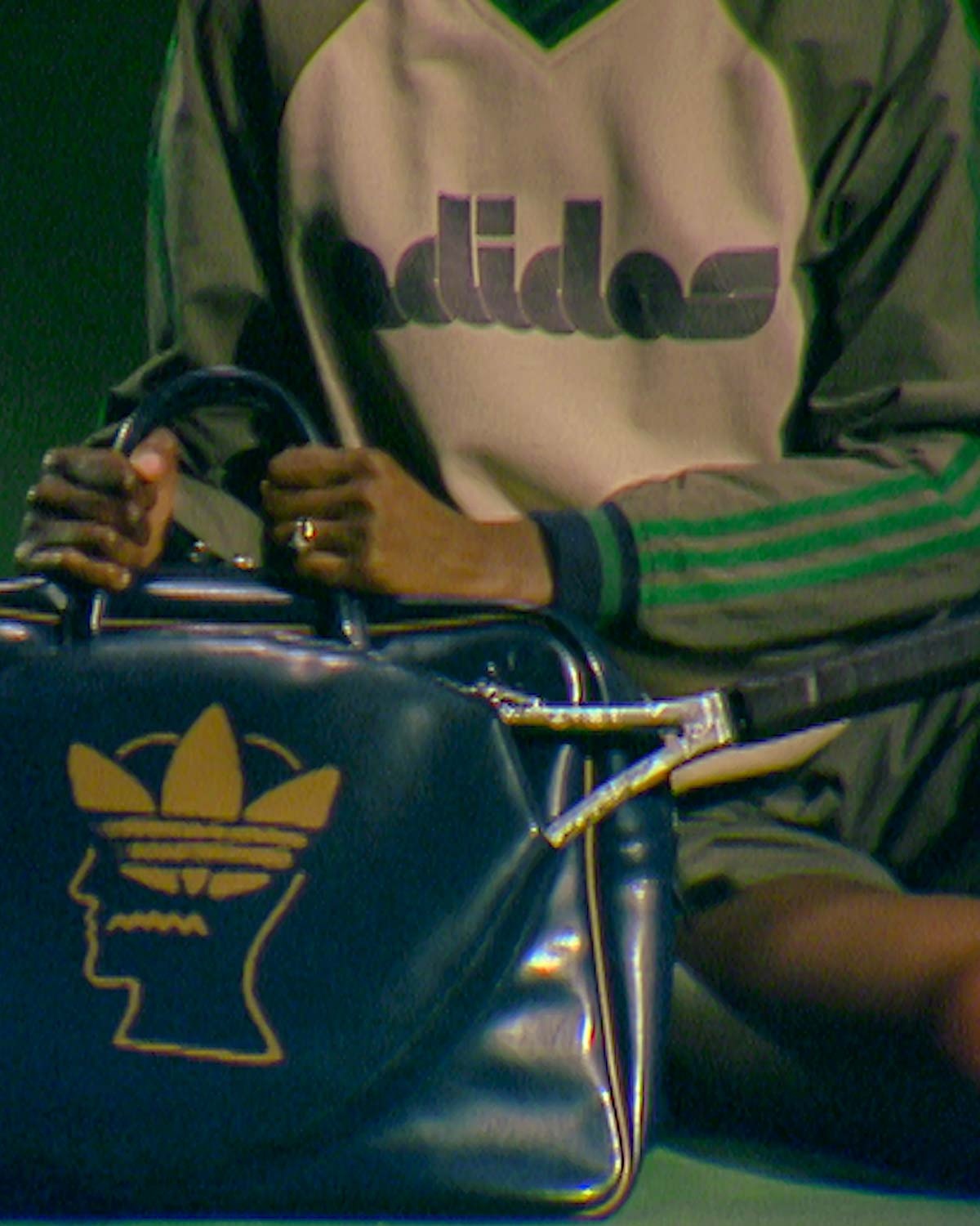 Brain Dead x Adidas Tennis Airliner Bag - Navy - 8