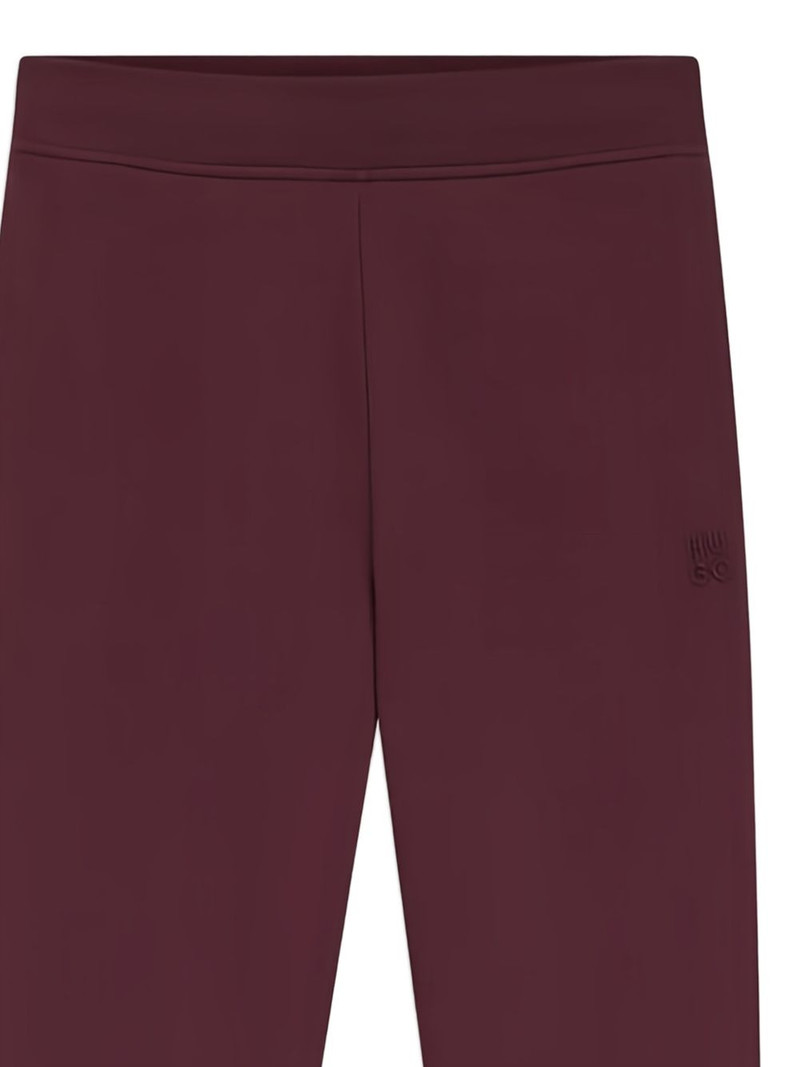 HUGO embroidered track pants outlook