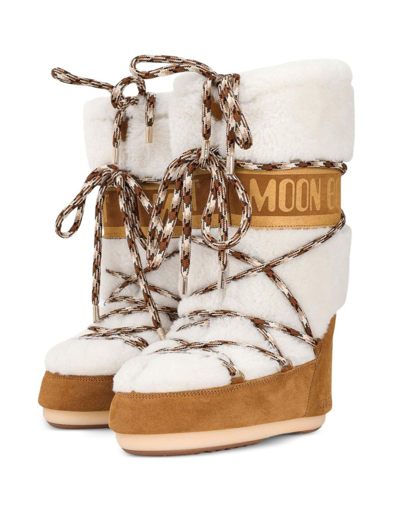 MOON BOOT Lab69 Icon logo lace-up boots outlook