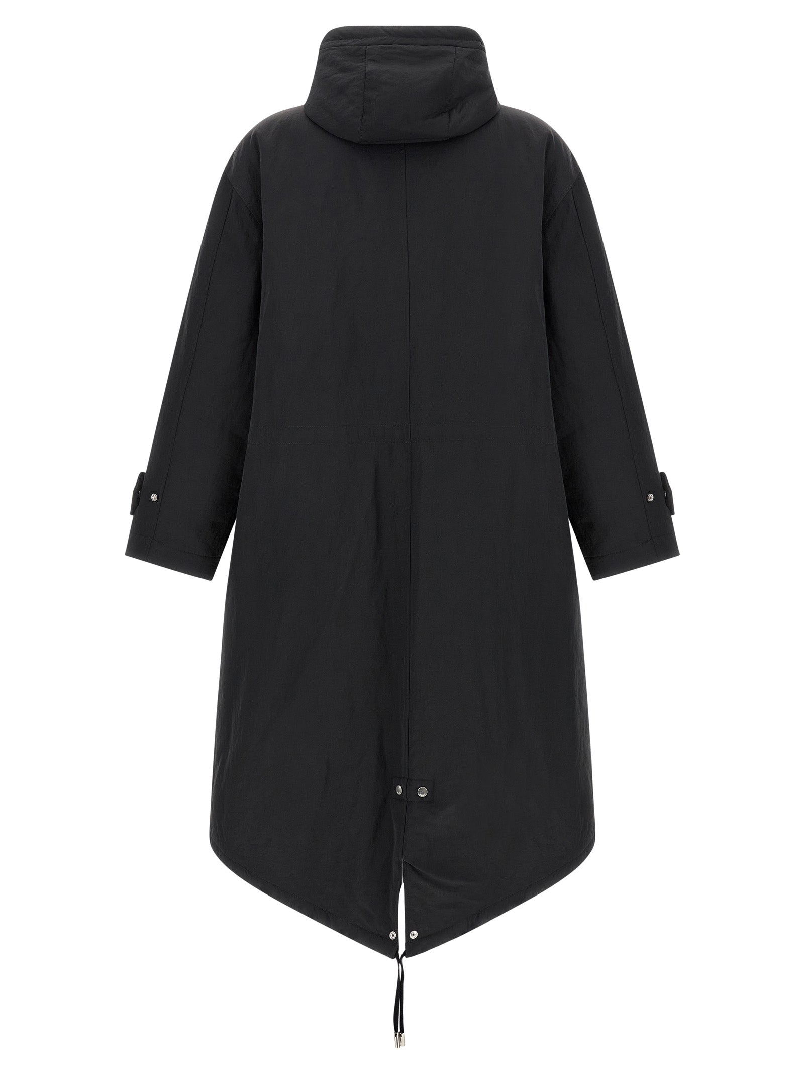 Long Parka Puffer Jackets Gray - 2