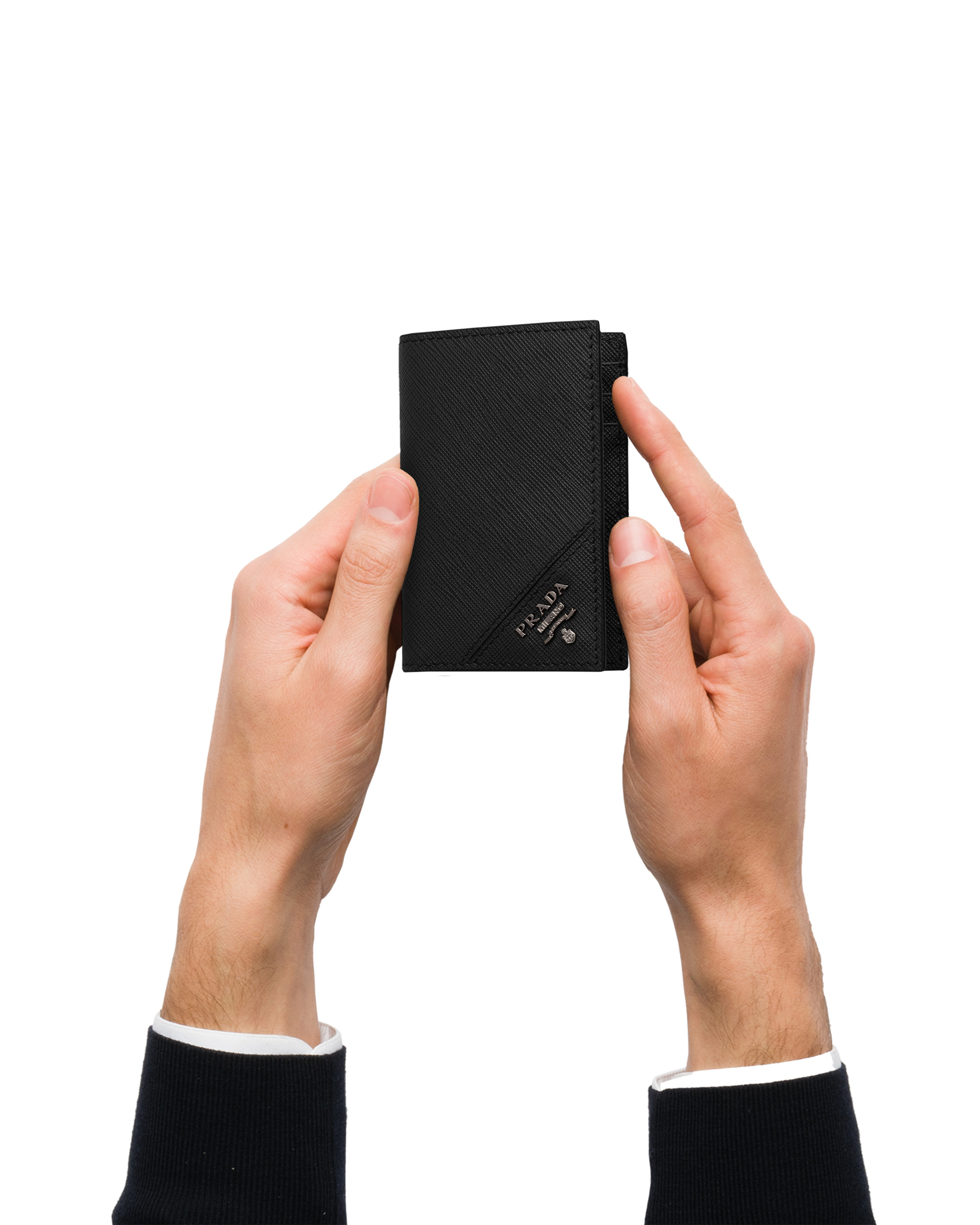 Saffiano Leather Card Holder - 3