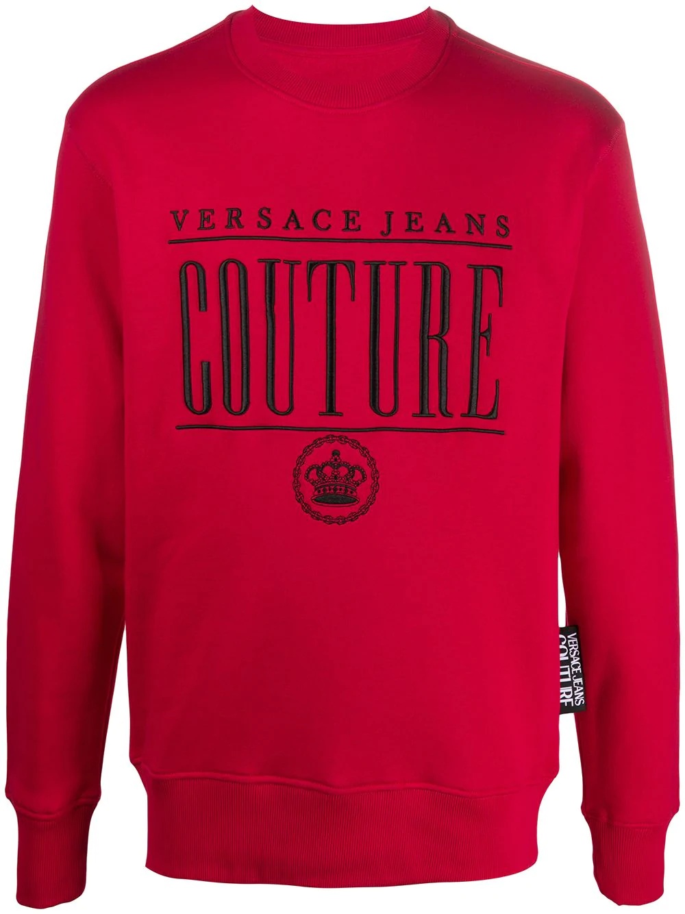 logo print sweatshirt - 1