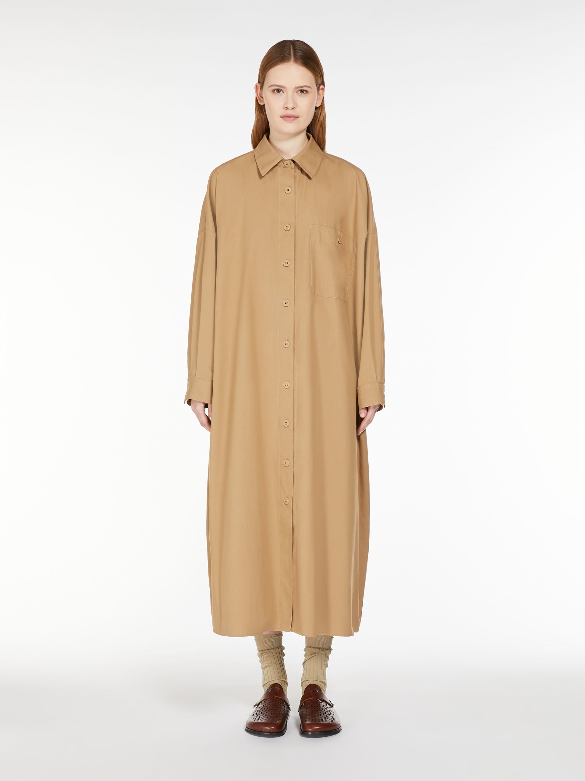 SIBERIA Cotton canvas shirt dress - 3