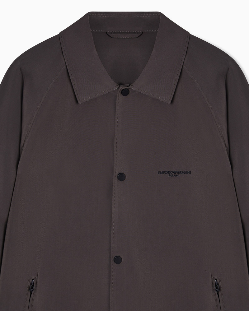 EMPORIO ARMANI VISCOSE AND POLYESTER BLOUSON outlook