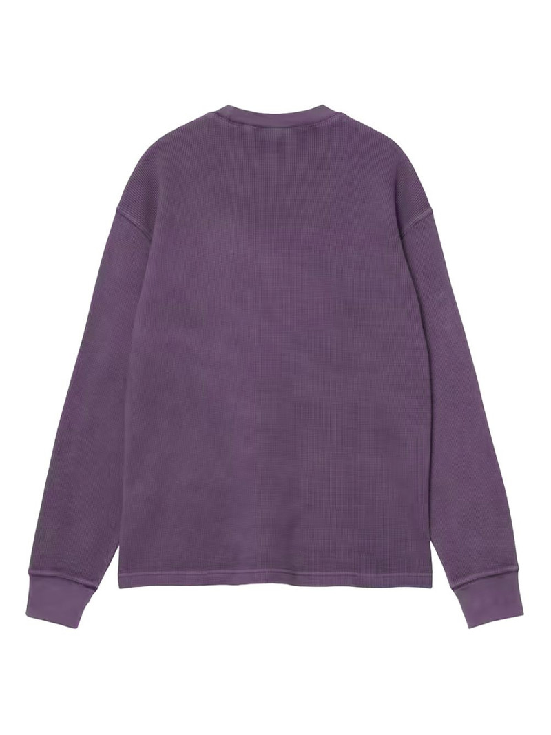 Carhartt logo-patch long-sleeve sweatshirt outlook