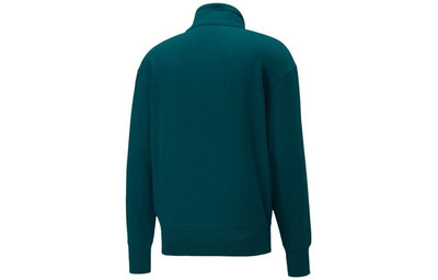 PUMA PUMA X Ami Half Zip Sweatshirt 'Green' 535993-24 outlook