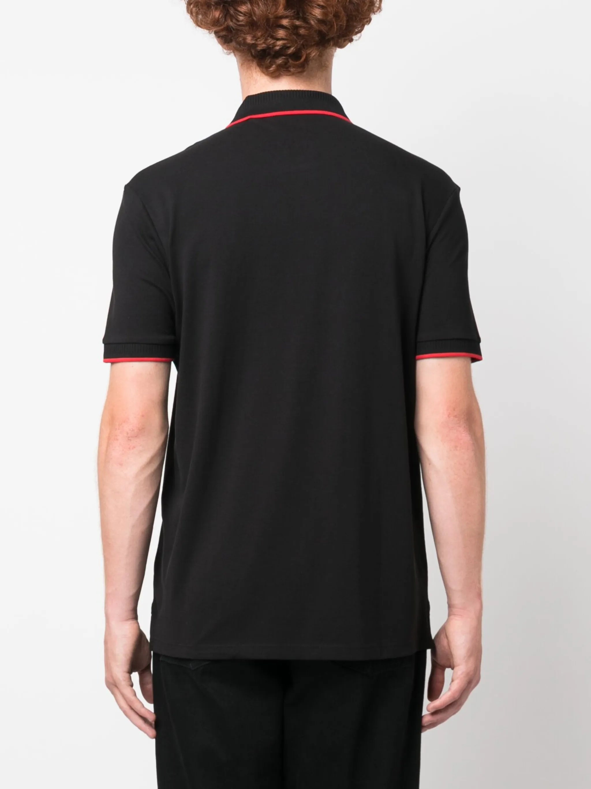 Hugo Logo-patch Cotton Polo Shirt - 3