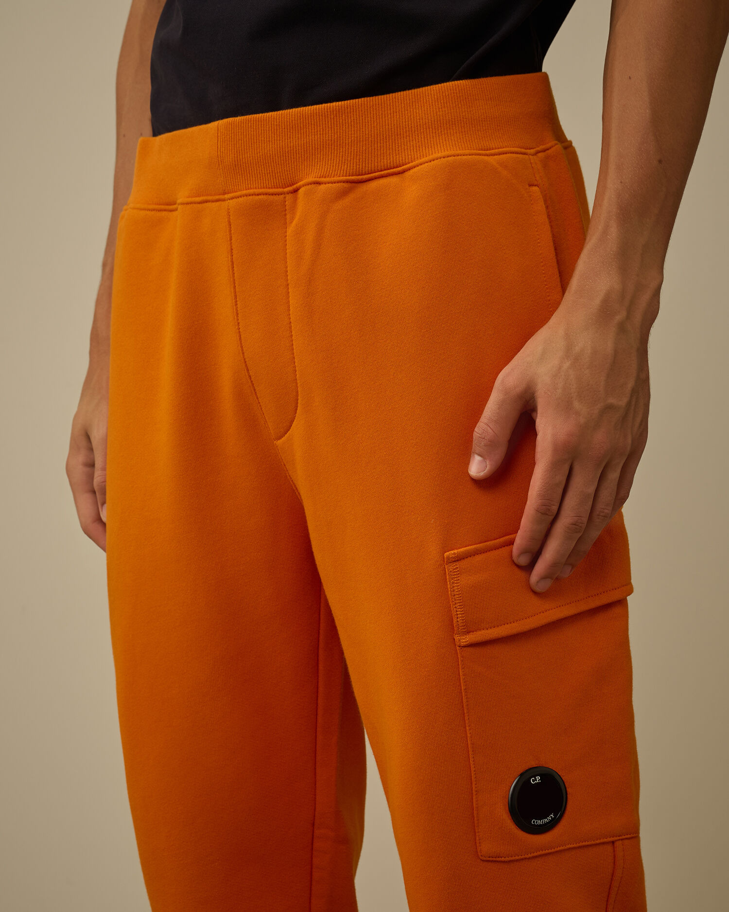 Diagonal Raised Fleece Lens Sweatpants - 5