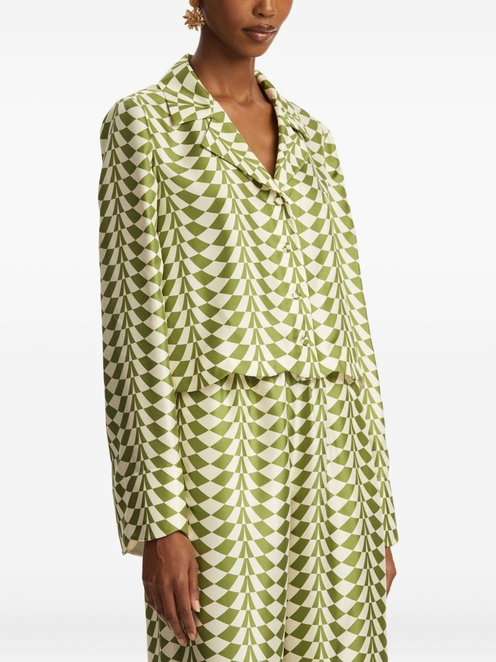 silk blouse - 4