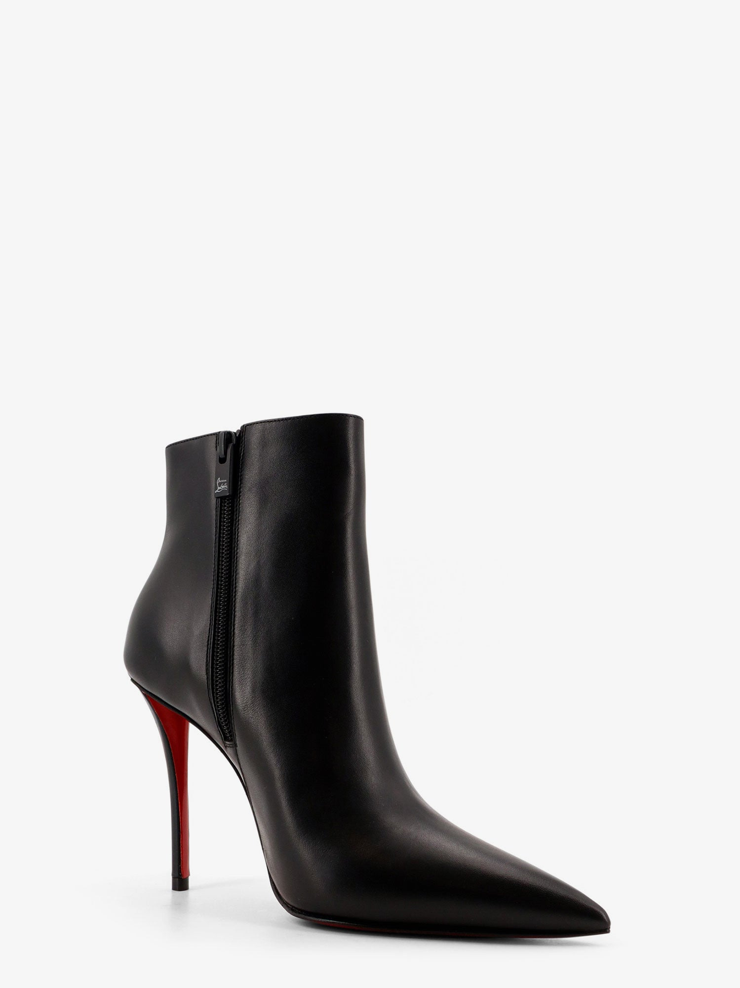 Christian Louboutin Miss Z Booty Leather Ankle Boots - 2