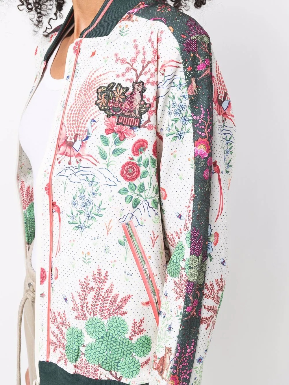 x Libertys floral track jacket - 5