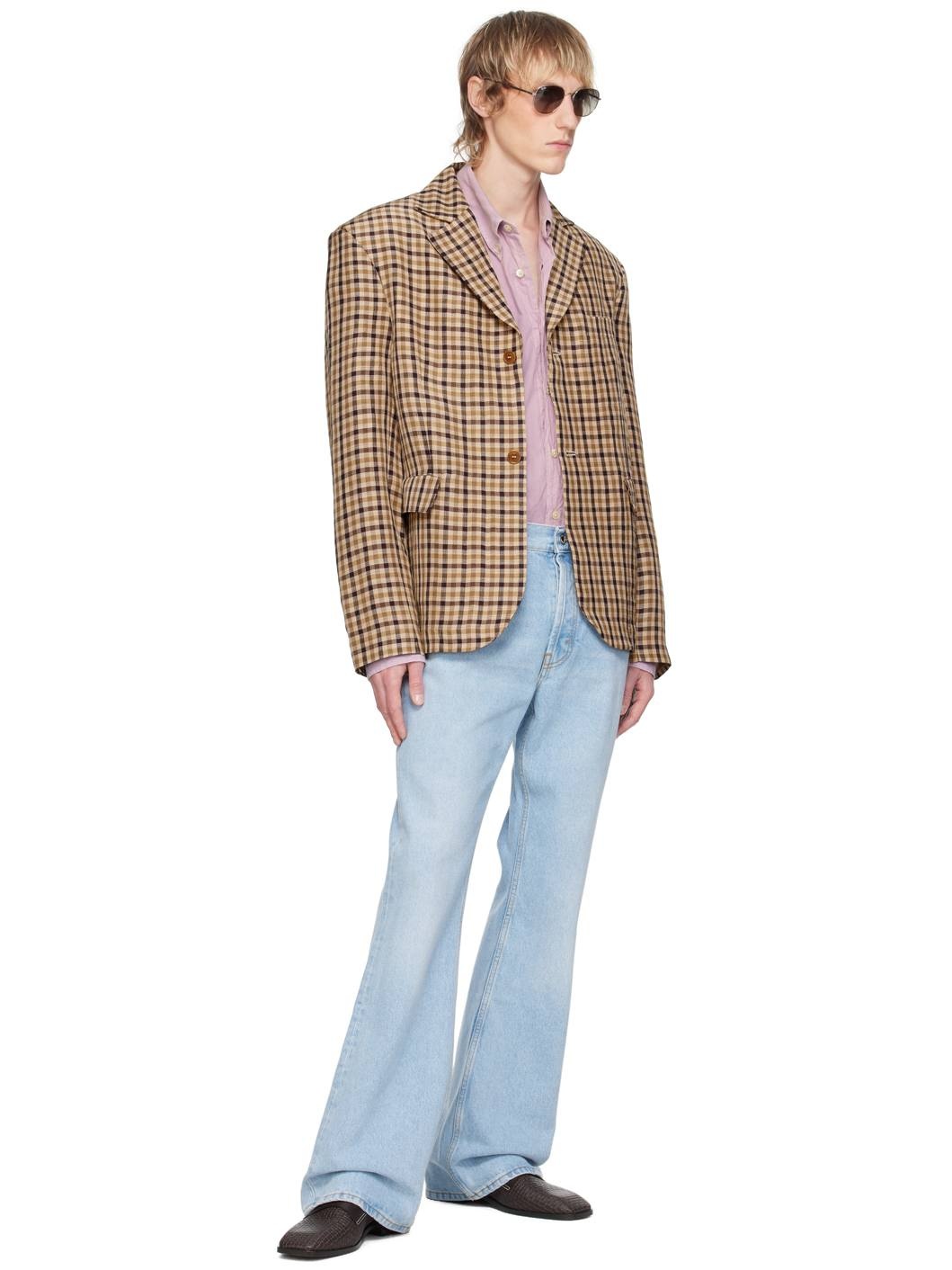 Beige Bruno Blazer - 4