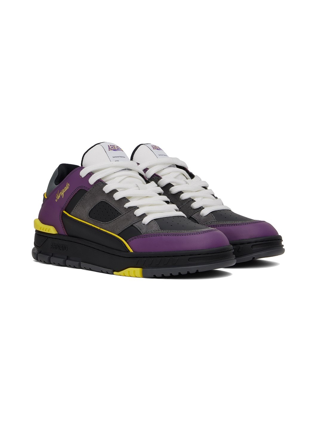Black & Purple Area Team Colours Sneakers - 4