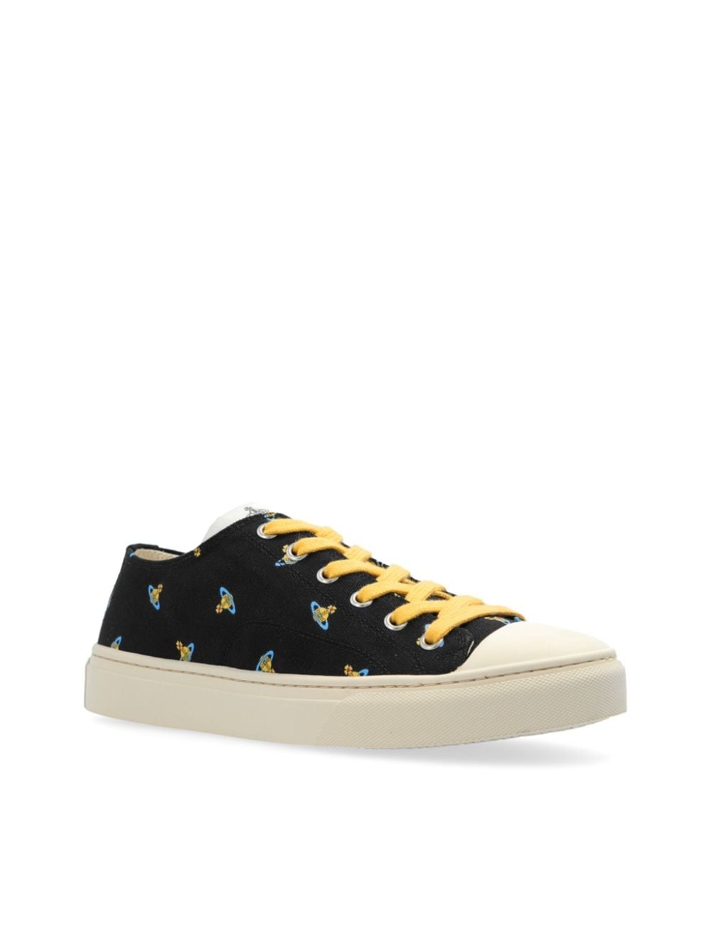 Orb-print sneakers - 4