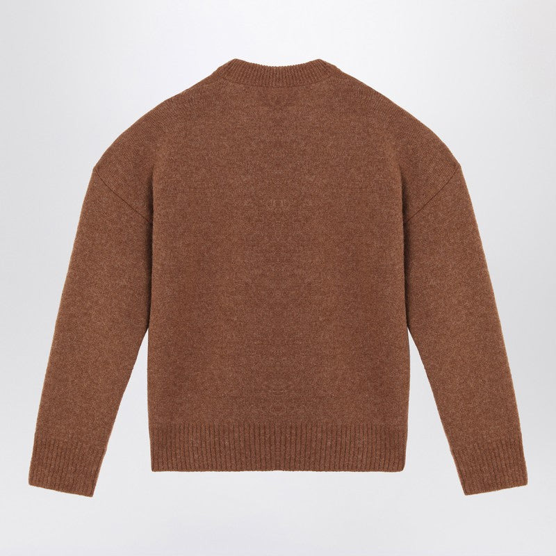 Ami Paris Hazelnut Ami De Coeur sweater - 2