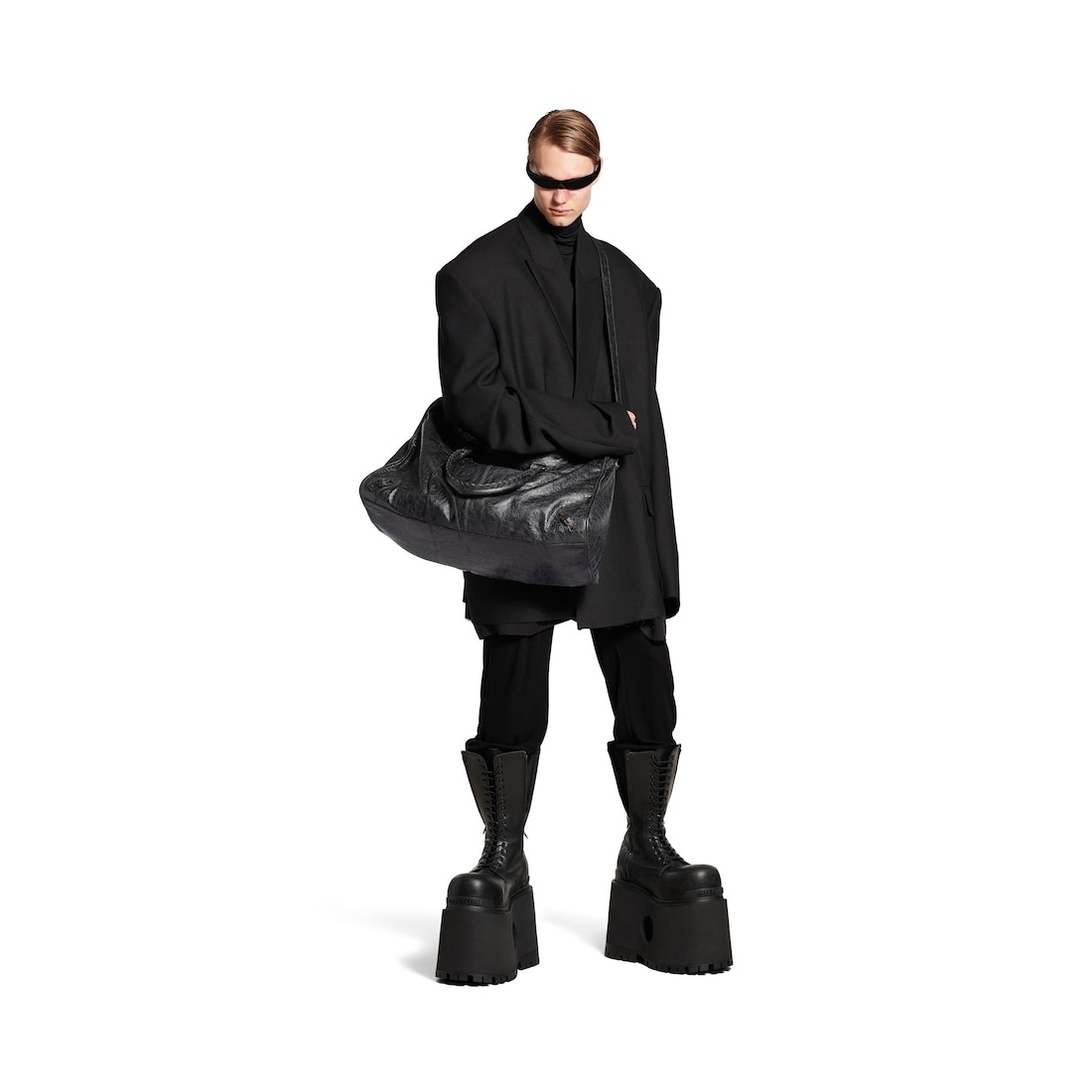 Men's Le City Travel Bag in Black - 7